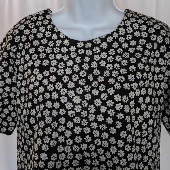 MARIMEKKO LEHTO PUKETTIMERI $225.00 blouse TOP Sz SMALL 100% COTTON A REAL GEM ! - Picture 5 of 13